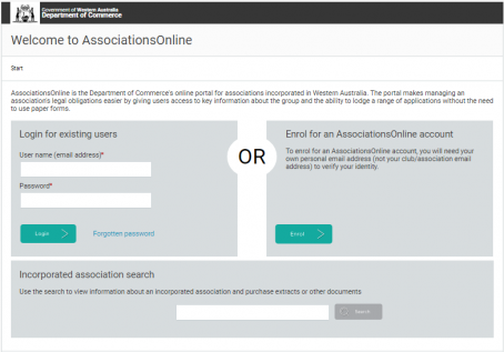 AssociationsOnline welcome small